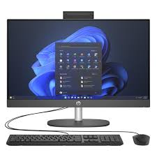 جهاز الكل في واحد اتش بي  240 G10 - المعالج انتل كورآي 5 الجيل الثاني عشر - 1335U- رام 8 جيجابايت - سعة التخزين 512 جيجابايتSSD- شاشة 24 بوصة - نظام التشغيل دوس - أسود