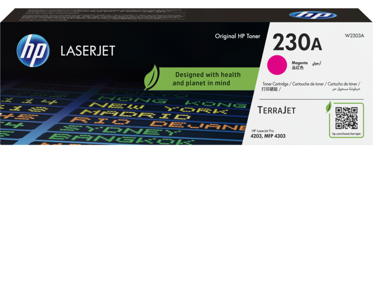 اتش بي خرطوشة حبر ليزر جيت 230A اصلية بلون الارجواني